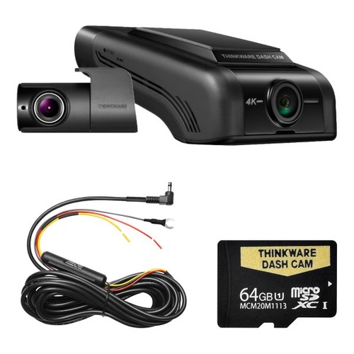 Thinkware U1000D64 4K UHD Front & 1080P HD Rear Dash Cam Kit - 64GB