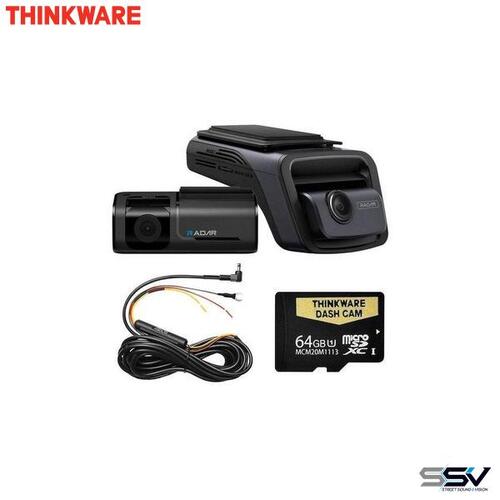 Thinkware U3000 Front/Rear Dash Cam Pack 64GB U3000D64