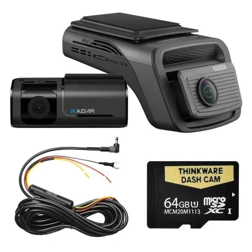 Thinkware U3KPD64 U3000 Pro 4K Front 2K Rear Dash Cam 64GB Dual Radar WiFi