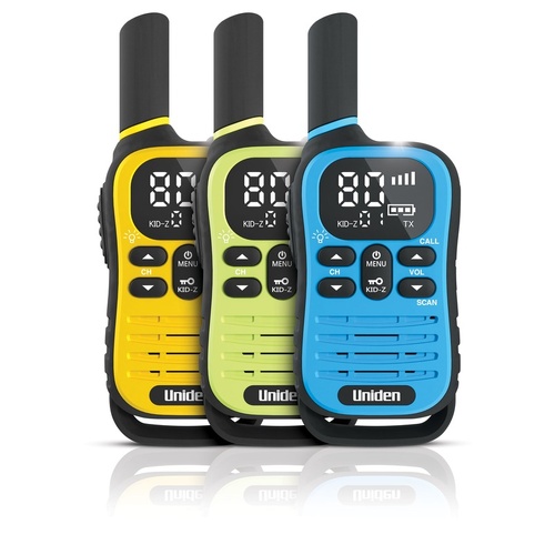 Uniden UH45-3 Max 0.5W UHF CB Handheld Radio Triple Pack