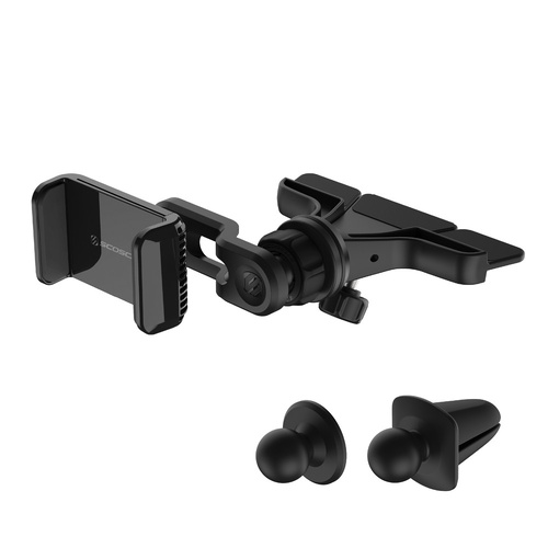 Scosche UH4CDPDV-SP CarMount 3-in-1 Universal CD Slot, Dash & Vent Phone Mount Kit