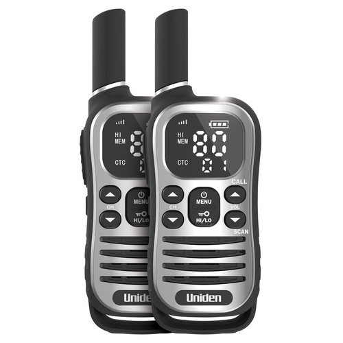 Uniden UH610-2 Max 1W UHF CB Handheld Radio Twin Pack