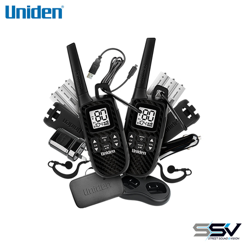 Uniden 2W Twin Pack H-Held Usb