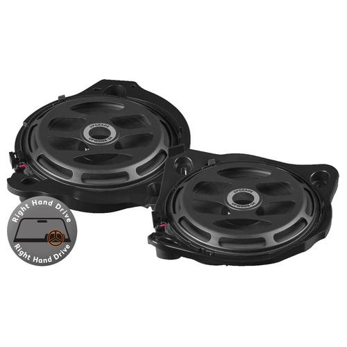 Match UP W8MB-S4 RHD - 8" PnP Footwell Flat Subwoofer Pair, MERCEDES | 4Ω