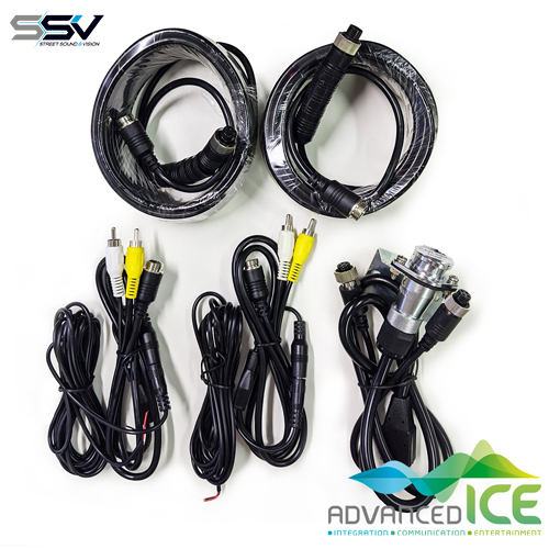 Dual Caravan Camera Cable Kit (Vehicle Only)