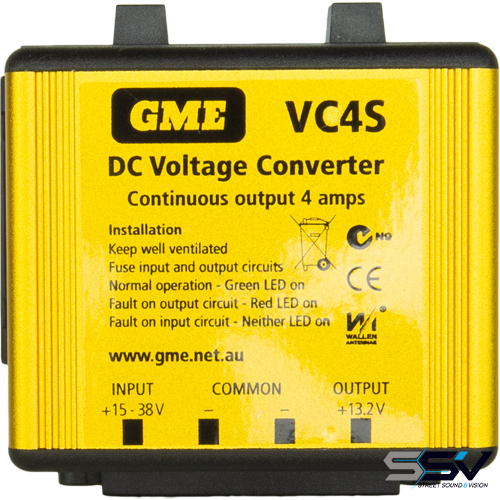GME VC4S 4 Amp DC Voltage Converter
