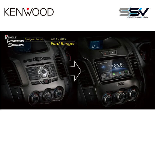 Kenwood VIS Ford Ranger Radio Replacement Kit