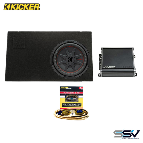 Kicker 10" Subwoofer & Amplifier Package To Suit Volkswagen Amarok