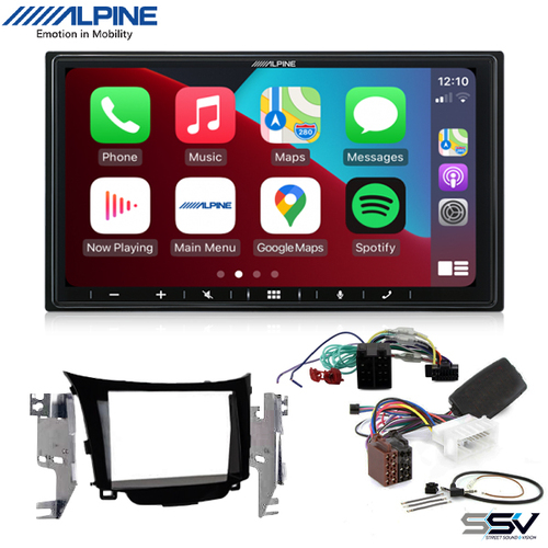 Head Unit Upgrade Package with Alpine iLX-W650E To Suit Hyundai i30 2012-2017 GD01 & GD02