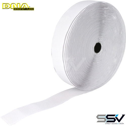 DNA WAH5025W Adhesive Hook 50mm x 25 Mtr Roll - White