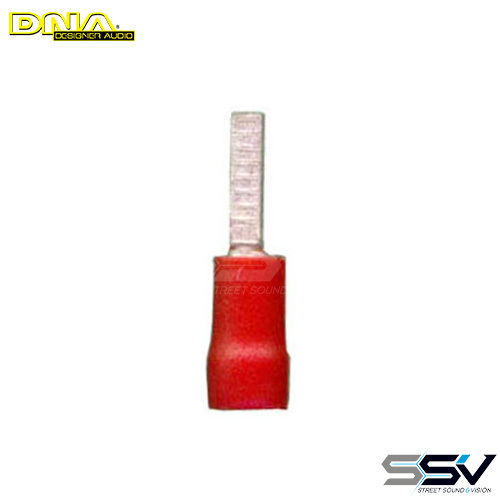 DNA WCI193 2.3mm Red Male Flat Blade 100 Pack