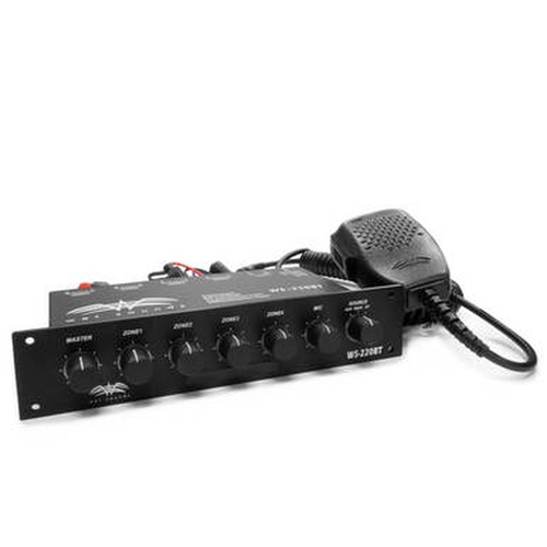 Wet Sounds WS-220 BT Marine 4-Zone Level Controller With Integrated Bluetooth