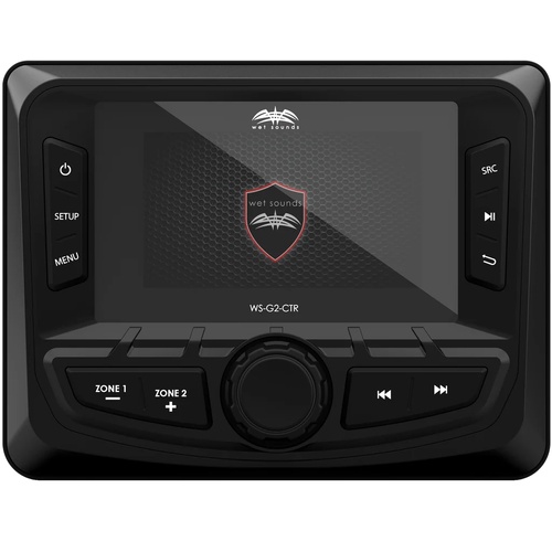 Wet Sounds WS-G2-CTR Wired Transom With Full Color Display