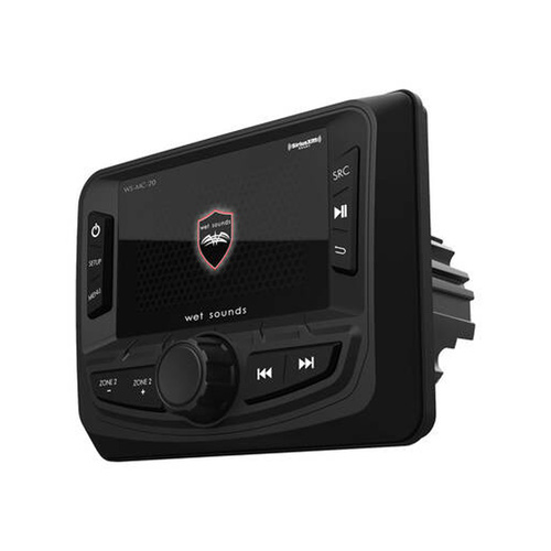 Wetsounds WS-MC-20 Compact 2-Zone Media Receiver Source Unit With SiriusXM-Ready® And NMEA 2000 Connectivity