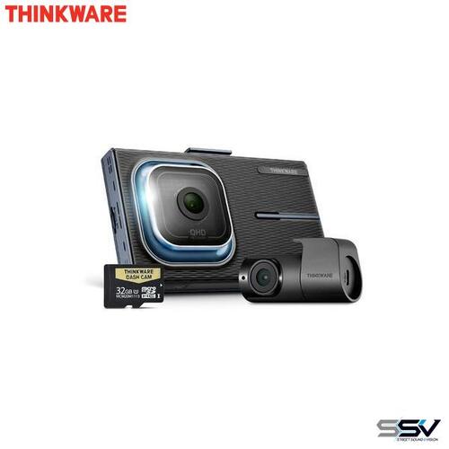 Thinkware X1000D32 Front & Rear 2K 1440p Dash Cam Pack 32GB