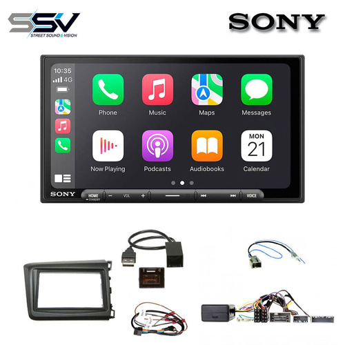 Car Audio Pack to Suit Honda Civic Sedan 2012-2015 | Sony XAVAX5500 Head Unit