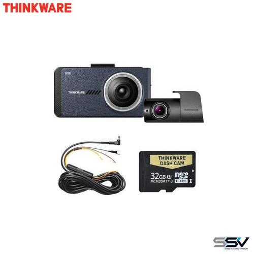 Thinkware X800D32 Front & Rear 2K 1440p/1080p Dash Cam Pack 32GB