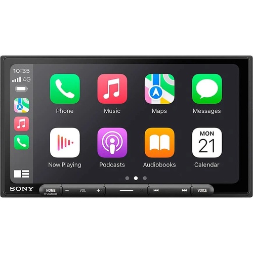 Sony XAV-AX6000 Wireless Apple CarPlay and Android Auto Digital Media Receiver