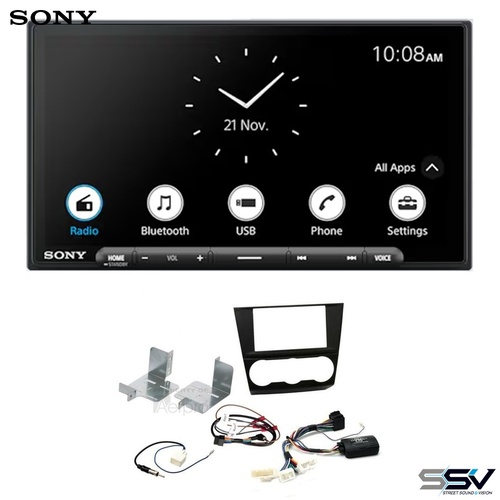 Sony XAV-AX6000 wireless apple carplay and android auto with Aerpro FP8387K Install Kit To Suit Subaru Levorg 2016-2020 VM