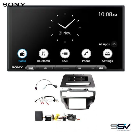 Sony XAV-AX6000 wireless apple carplay and android auto with Aerpro FP8404K Install Kit To Suit BMW X5 2006-2013 E70