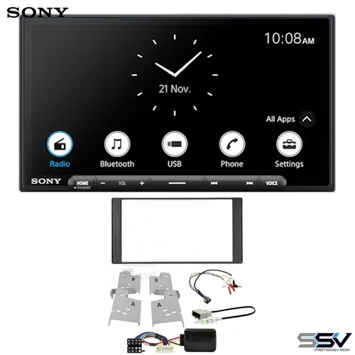 Sony XAV-AX6000 wireless apple carplay and android auto with Aerpro FP8580K1 Install Kit To Suit Subaru Impreza 2007-2011 GE, GH, GR, GV