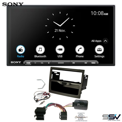 Sony XAV-AX6000 wireless apple carplay and android auto with Aerpro FP9046K Install Kit To Suit Holden Statesman 2003 - 2006 WK, WL
