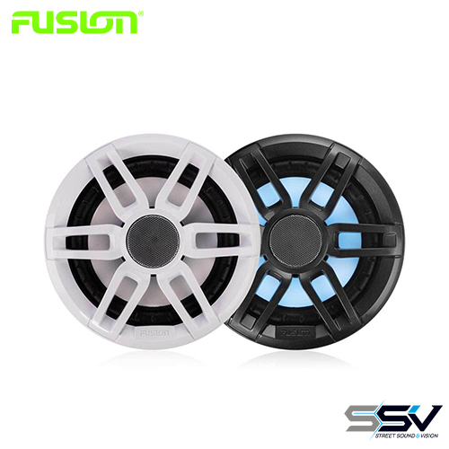 Fusion XS-FL65SPGW  XS Series 6.5" 200-Watt Sports Marine Speakers with RGB White/Black