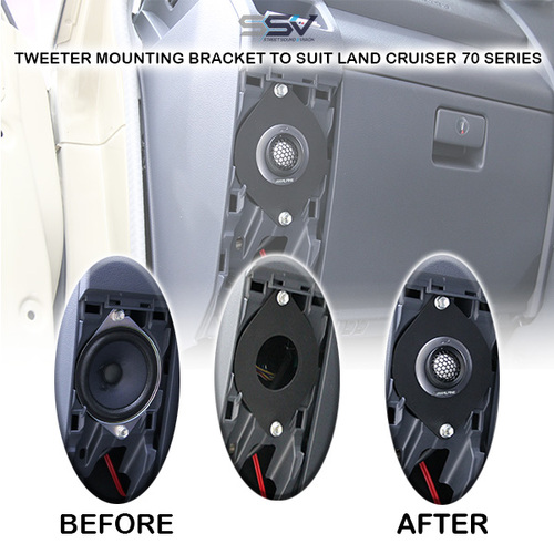 SSV Tweeter Mount To Suit 70 Series Land Cruiser