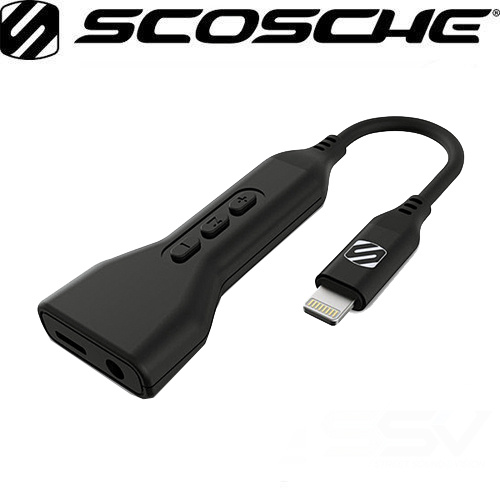 Scosche StrikeLine Adaptor - iPhone 7 adaptor with charging port