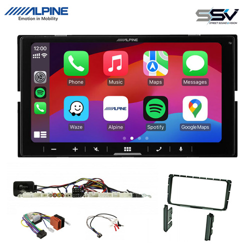 Alpine iLX-W670A 7” Display Apple CarPlay & Android Auto  Head Unit kit to suit Toyota Hilux  2014