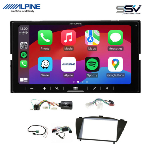Alpine iLX-W670A 7” Display Apple CarPlay & Android Auto Head Unit Hyundai iX35 2013-2015 