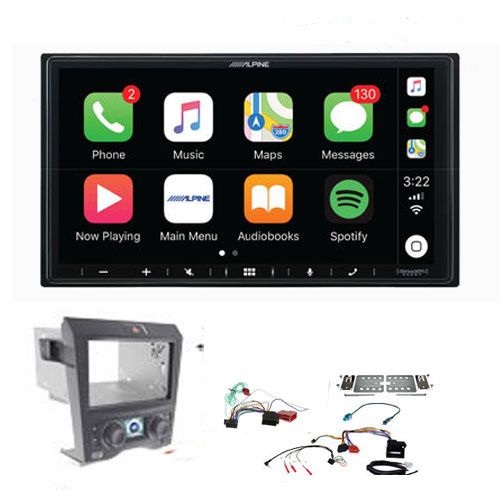 Alpine iLX-W650E kit to suit Holden Commodore VE Series 1 Single Zone Climate Control