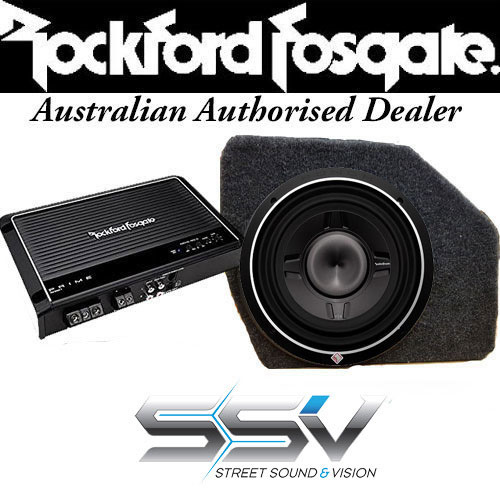  Rockford Fosgate Amplifer with Sub in box to suit Ford Ranger