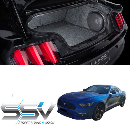 JL Audio Stealth Subwoofer Box with Subwoofer to suit Ford Mustang