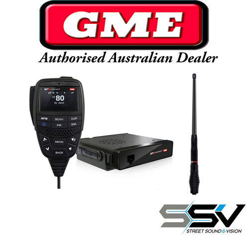 GME XRS370C XRS™ UHF CB with GME AE4704B UHF Antenna